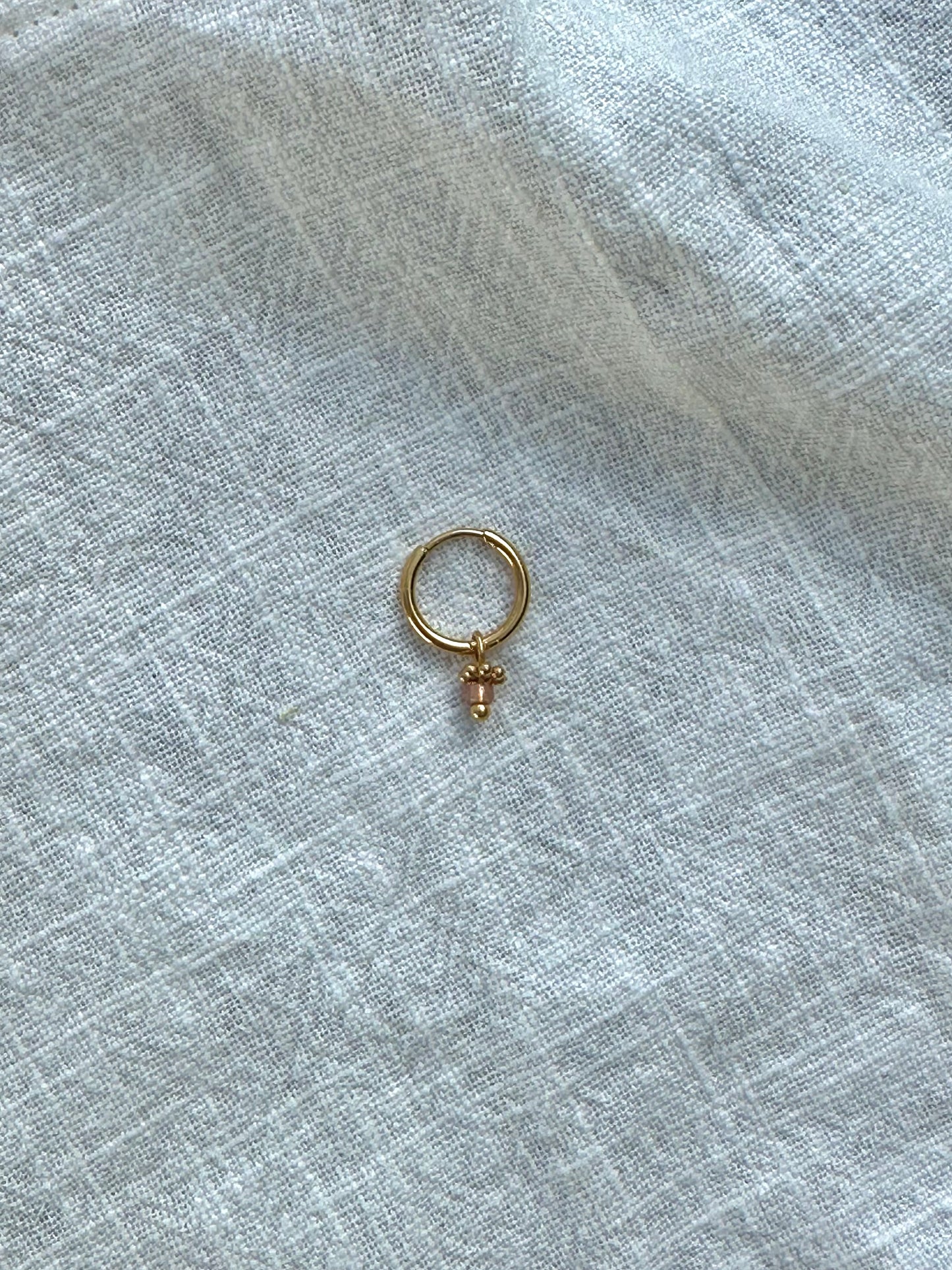 Mila earring (old rose)