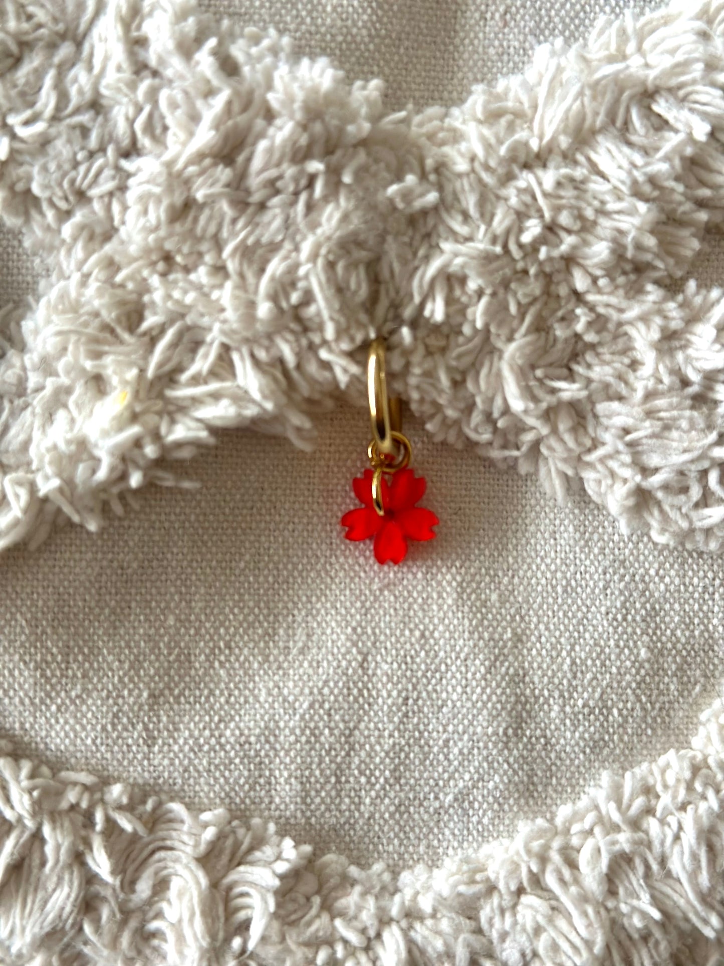 Lai earring red