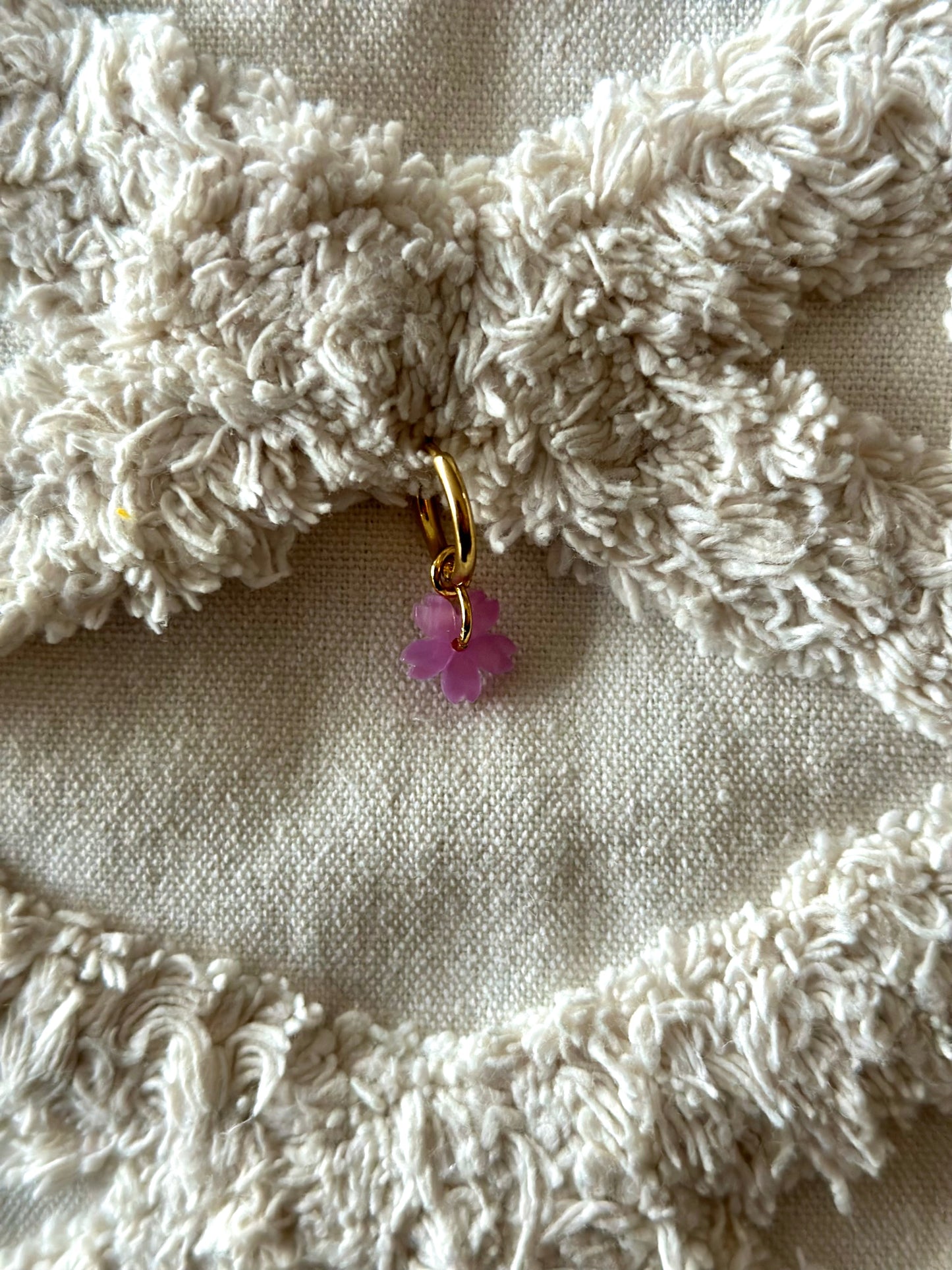 Lai earring lila