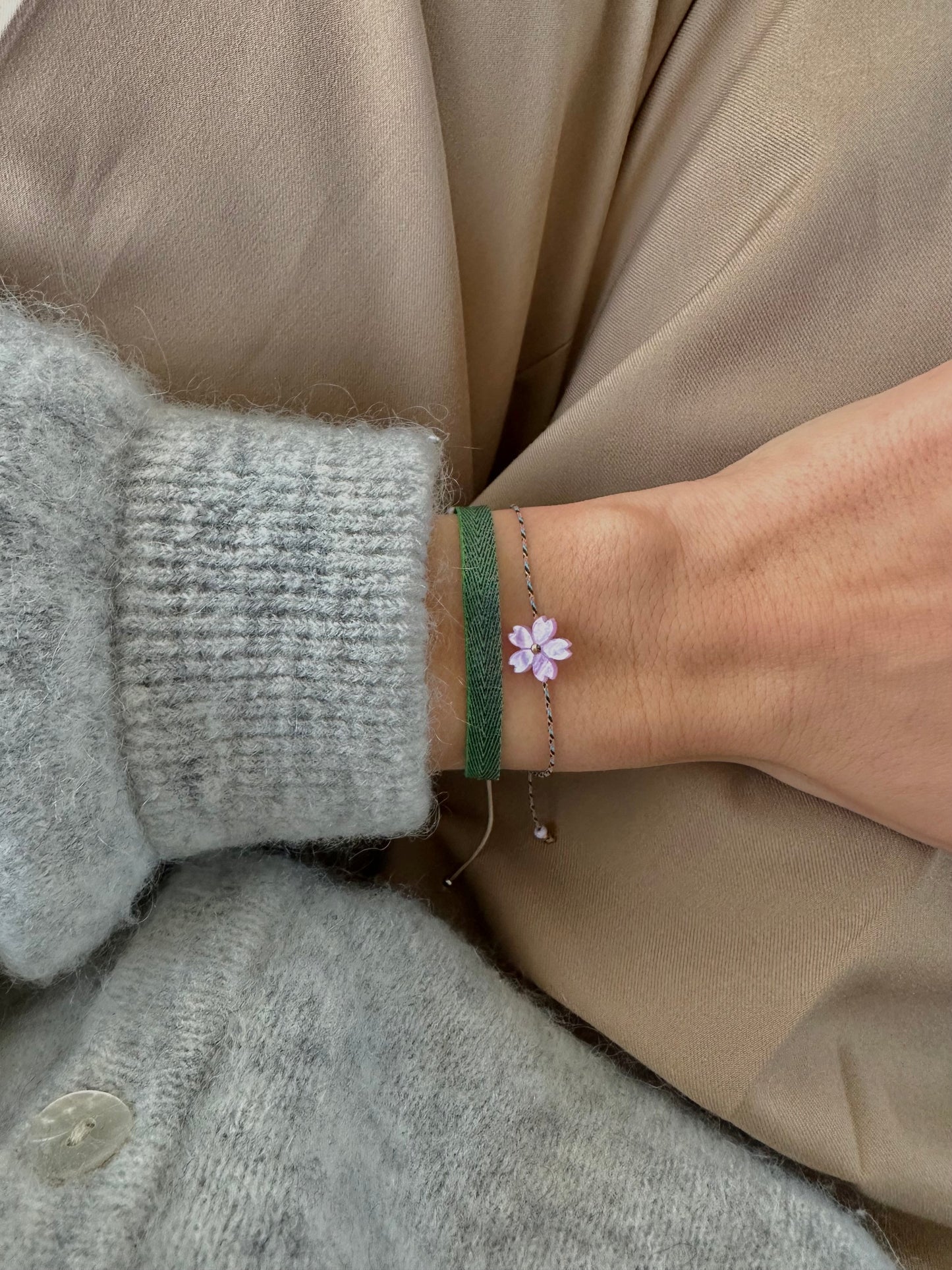 Combo Lai & Luca (lilac) bracelets