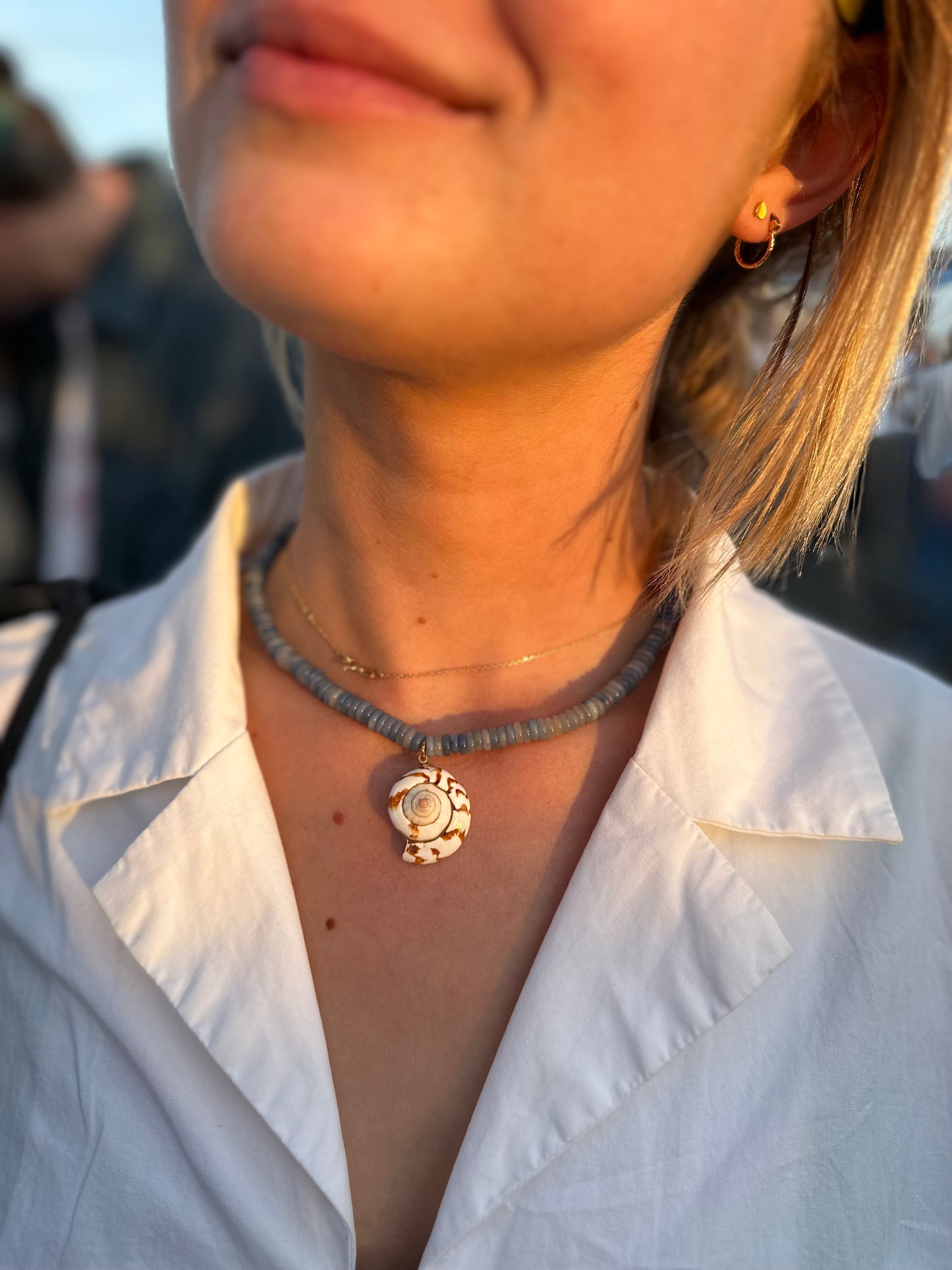 Oceane necklace (blue)
