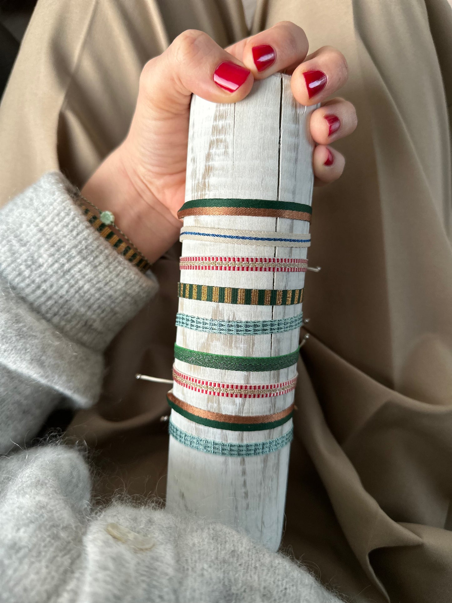 Luca bracelet (light blue)