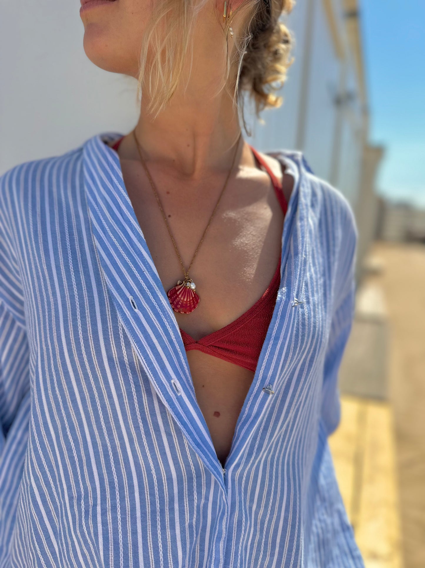 Coco necklace (red)