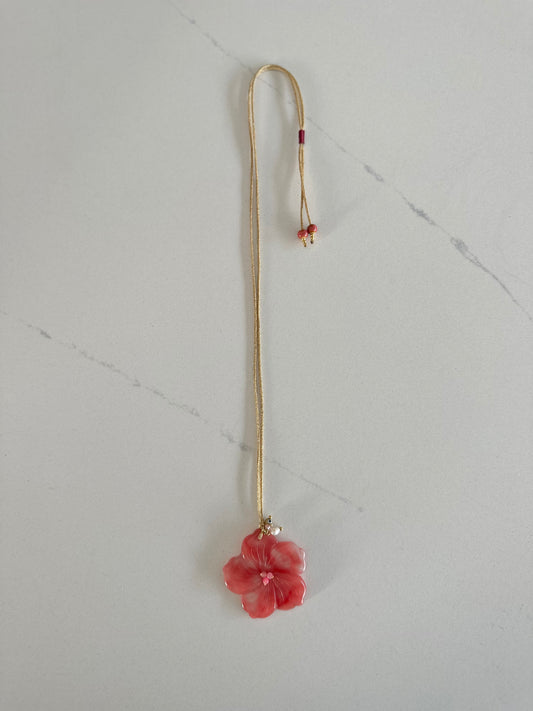 Josie necklace (pink)