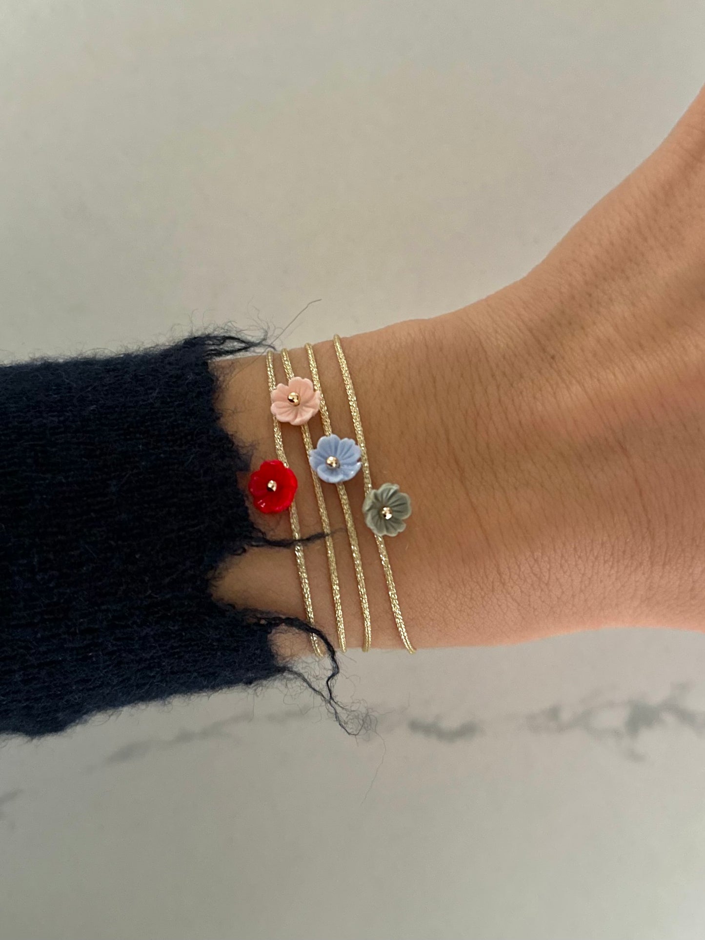 Rosa bracelet (blue)