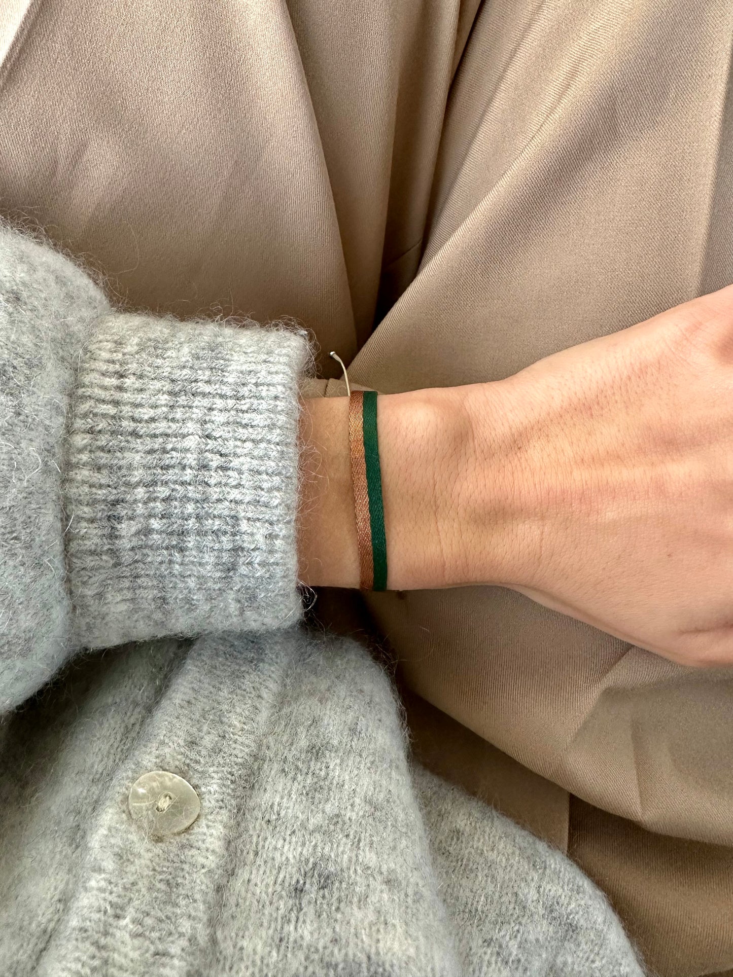 Luca bracelet (green)